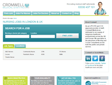 Tablet Screenshot of cromwellmedical.com